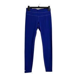 Athleta Womens Athletic Pants Small Blue 28" inseam Workout Athleisure Running